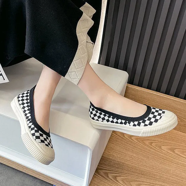 Sailor Checkered Summer Shoes SD02003