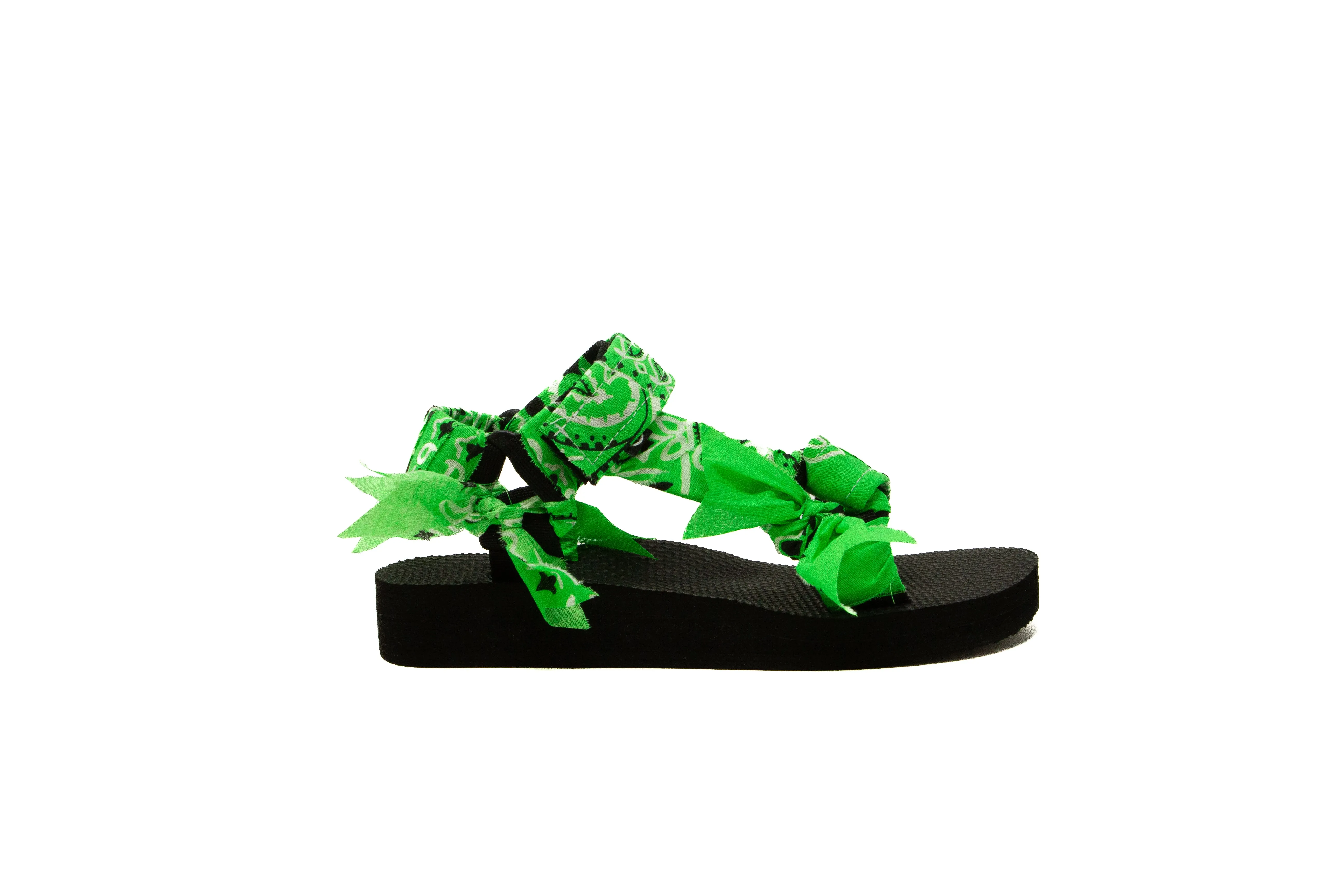 Sandals Kids Fluo Green