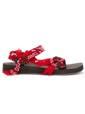 Sandals Kids Red Bandana