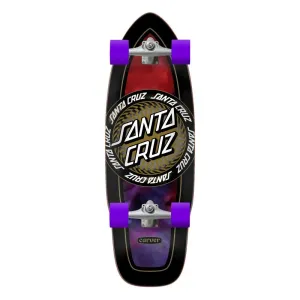 Santa Cruz x Carver Surfskate Cruzer Infinite Ringed Dot Cut Back - CX - 9.75" x 29.95"