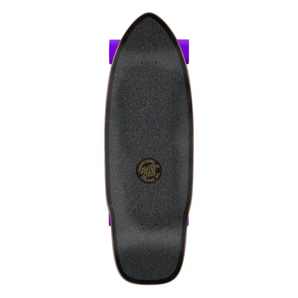 Santa Cruz x Carver Surfskate Cruzer Infinite Ringed Dot Cut Back - CX - 9.75" x 29.95"