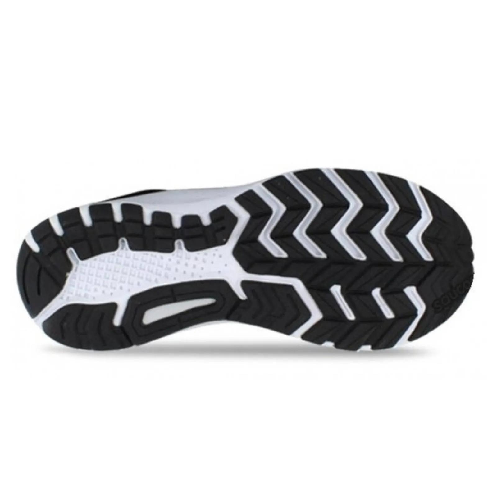 Saucony Kids Youth S GUIDE ISO 2 Sneakers Runners Medium Width Boys - Black/White