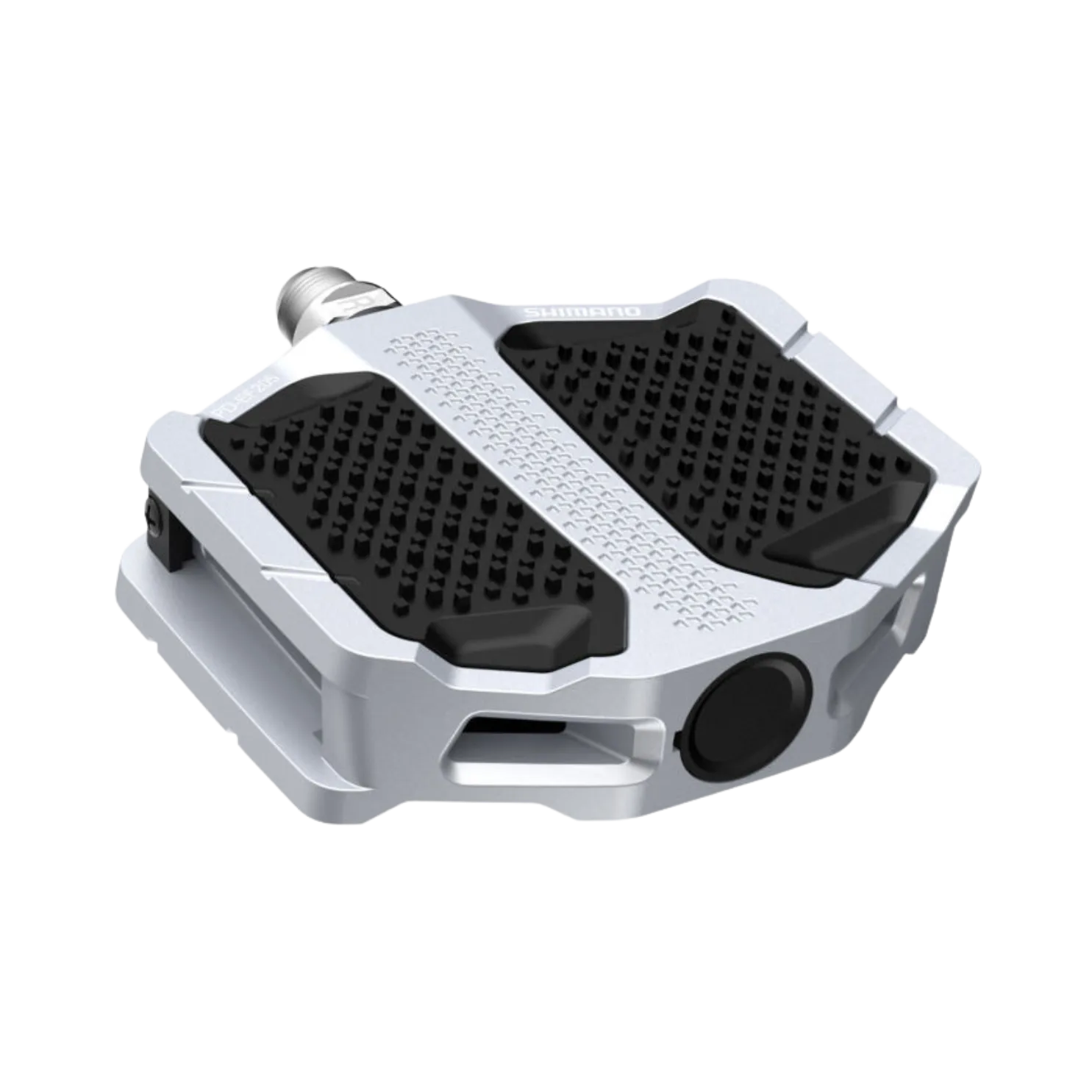 Shimano Pd-Ef205 Flat Platform Pedals Silver E-bike/Trekking/Urban w/Resin Plate