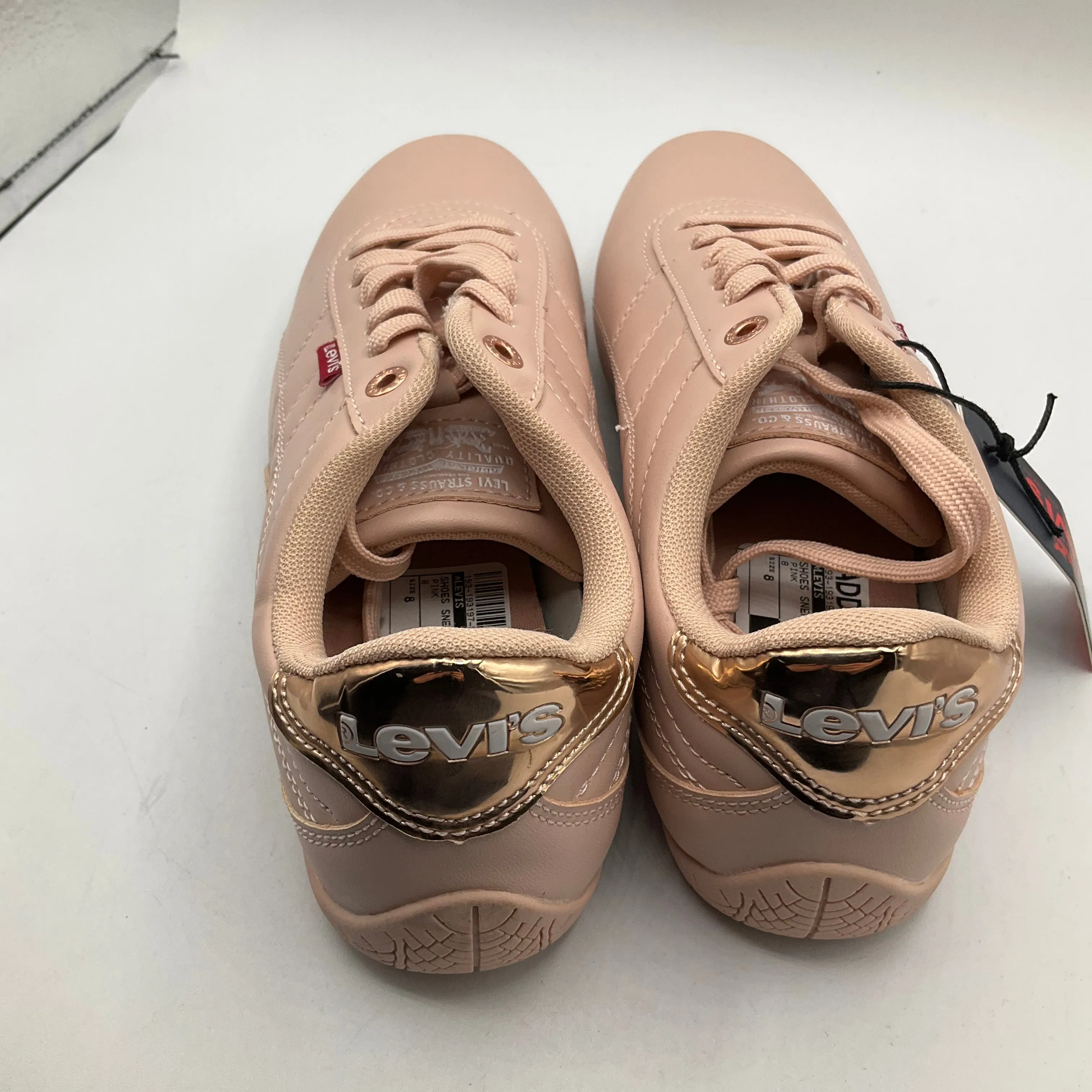 Shoes Sneakers By Levis In Pink, Size: 8