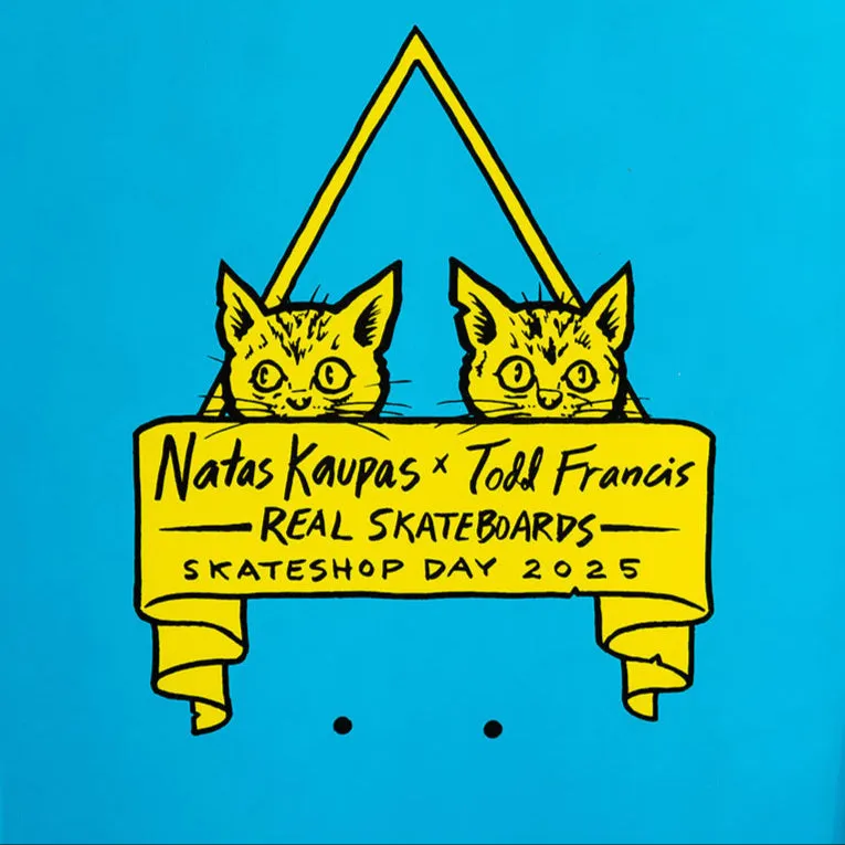 SKATE SHOP DAY 2025 x REAL Natas Panther skateboard deck - 10.8