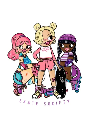 Skate Society Sticker - Skate Crew