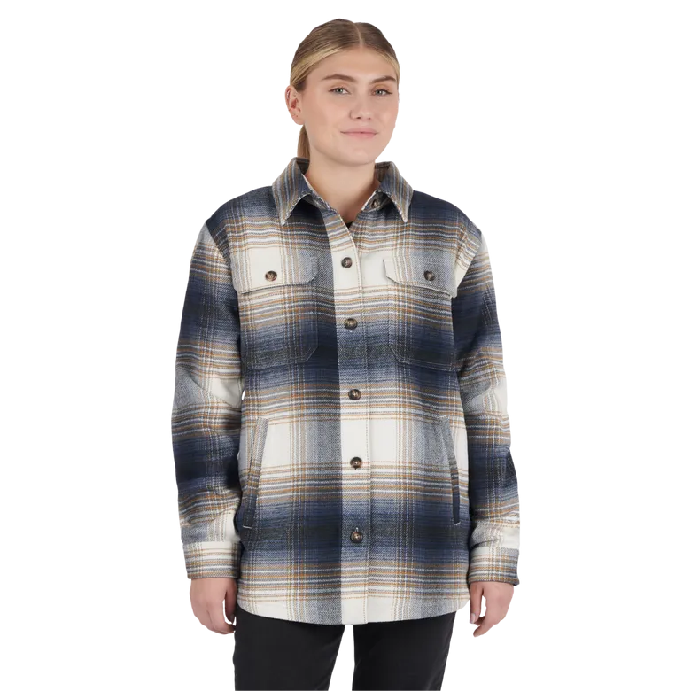 Ski-Doo Women's Lifestyle Plaid Overshirt