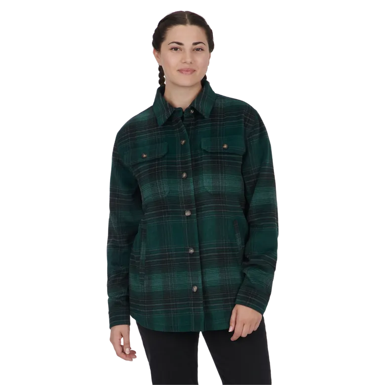 Ski-Doo Women's Lifestyle Plaid Overshirt