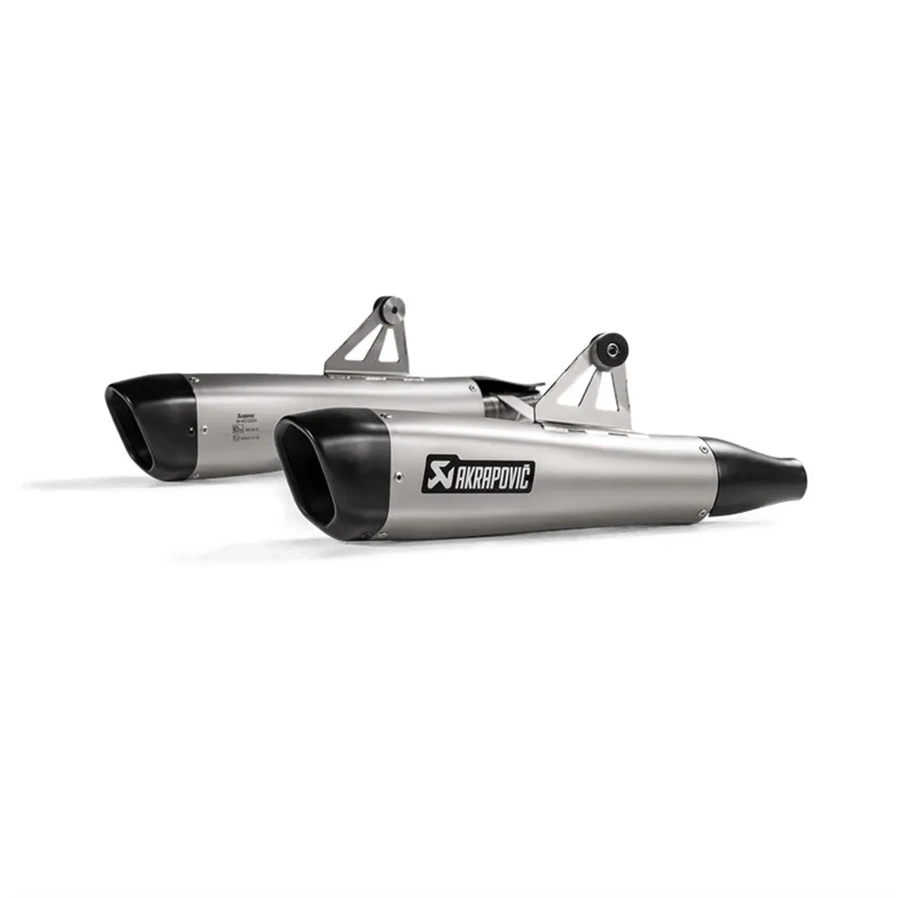 Slip On Mufflers Triumph Bonneville T120 2016-20. Must be used with AK-P-HST12SO3 Heat Shield.