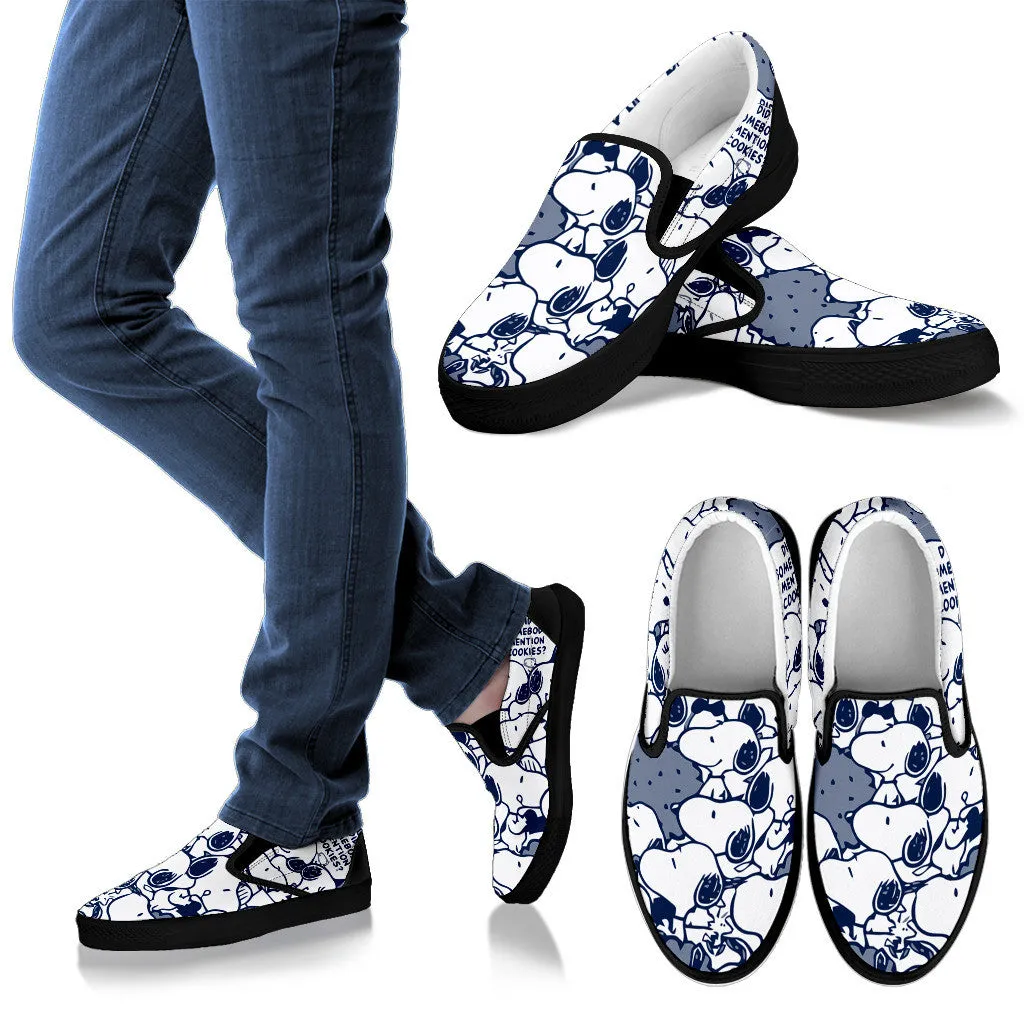 Slip Ons Navy