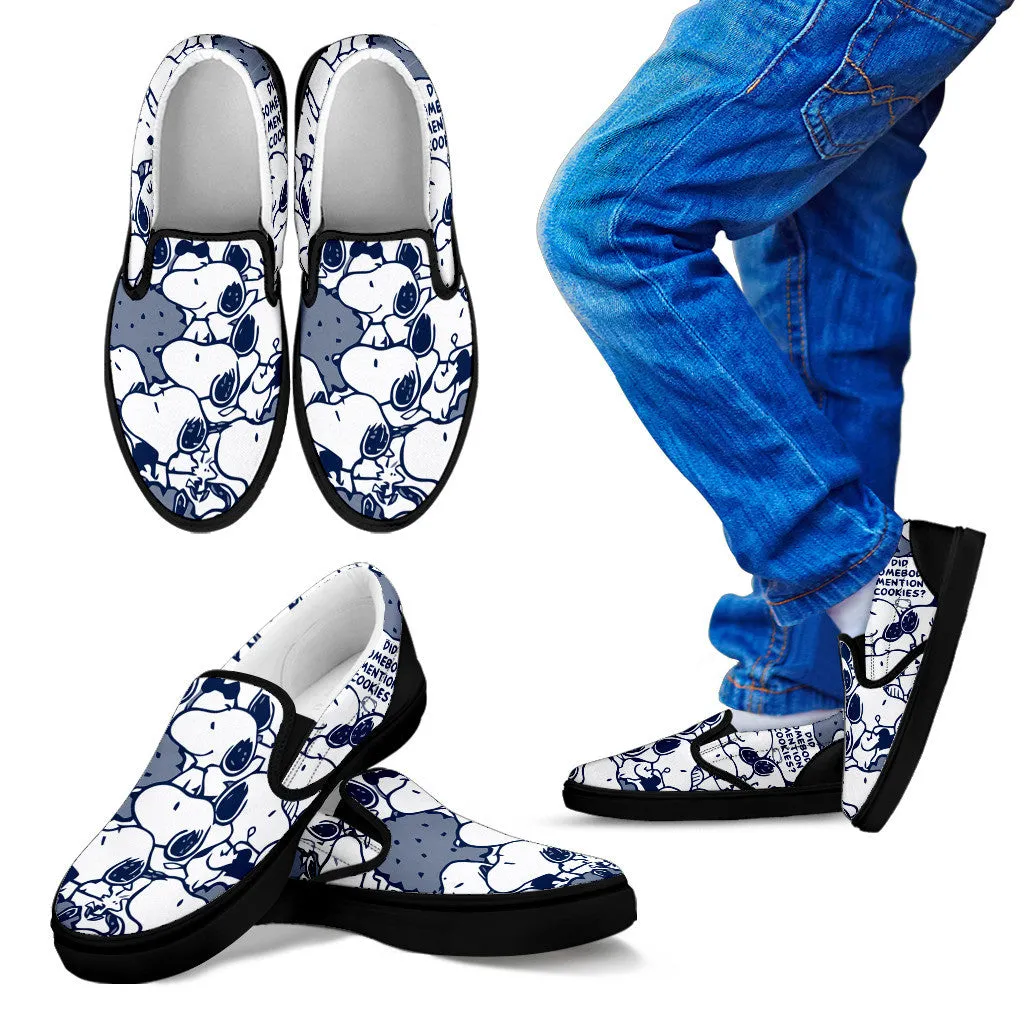 Slip Ons Navy