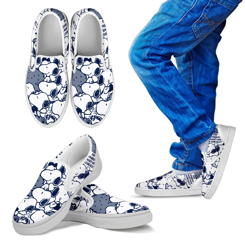 Slip Ons Navy