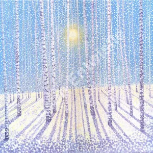 Snow Birch Limited Edition Print