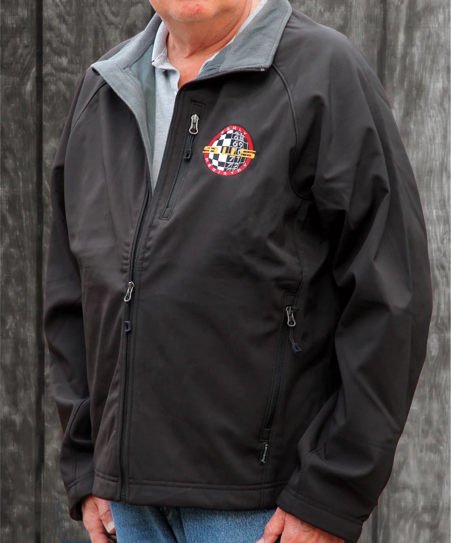 Soft Shell Microfleece Bonded Full-Zip Jacket