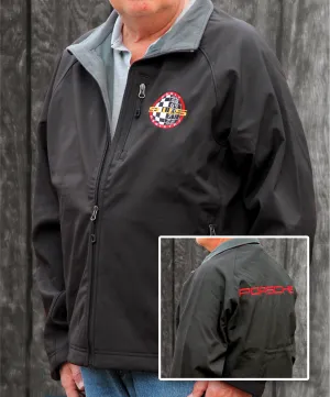 Soft Shell Microfleece Bonded Full-Zip Jacket