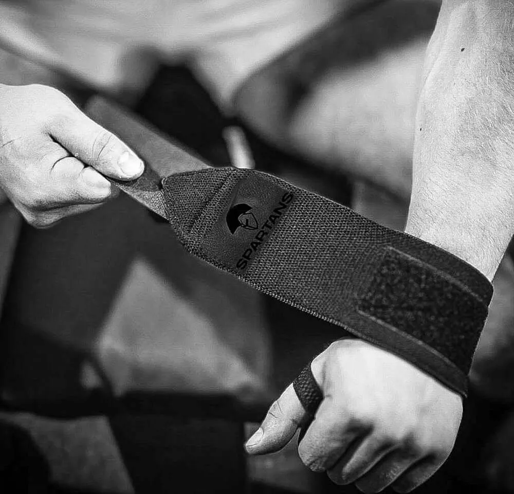 Spartans Elite Wrist Wraps Green