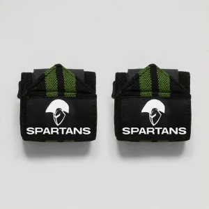 Spartans Elite Wrist Wraps Green