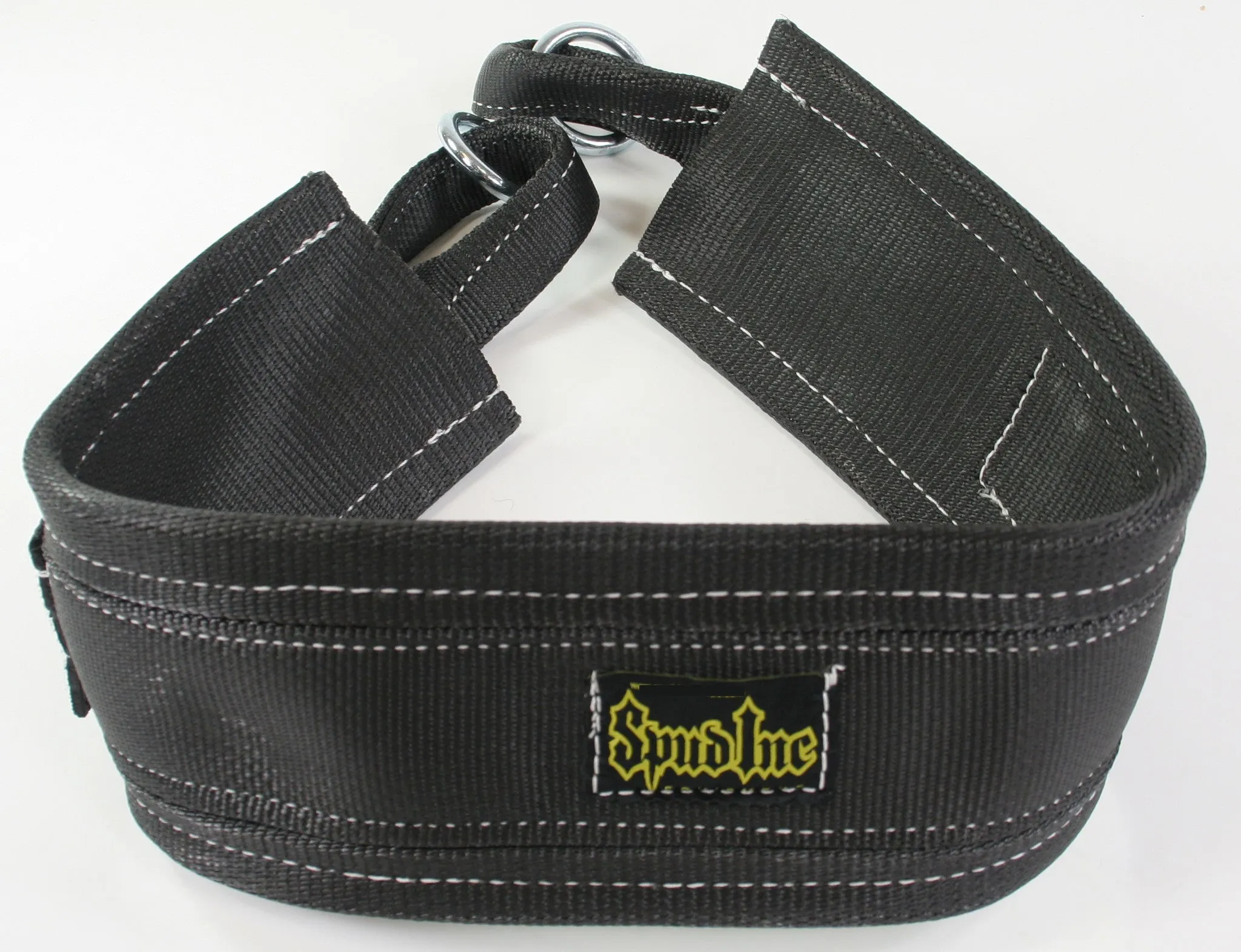 Spud inc Belt Squat Belt Large Black Weightlifting Strength Training