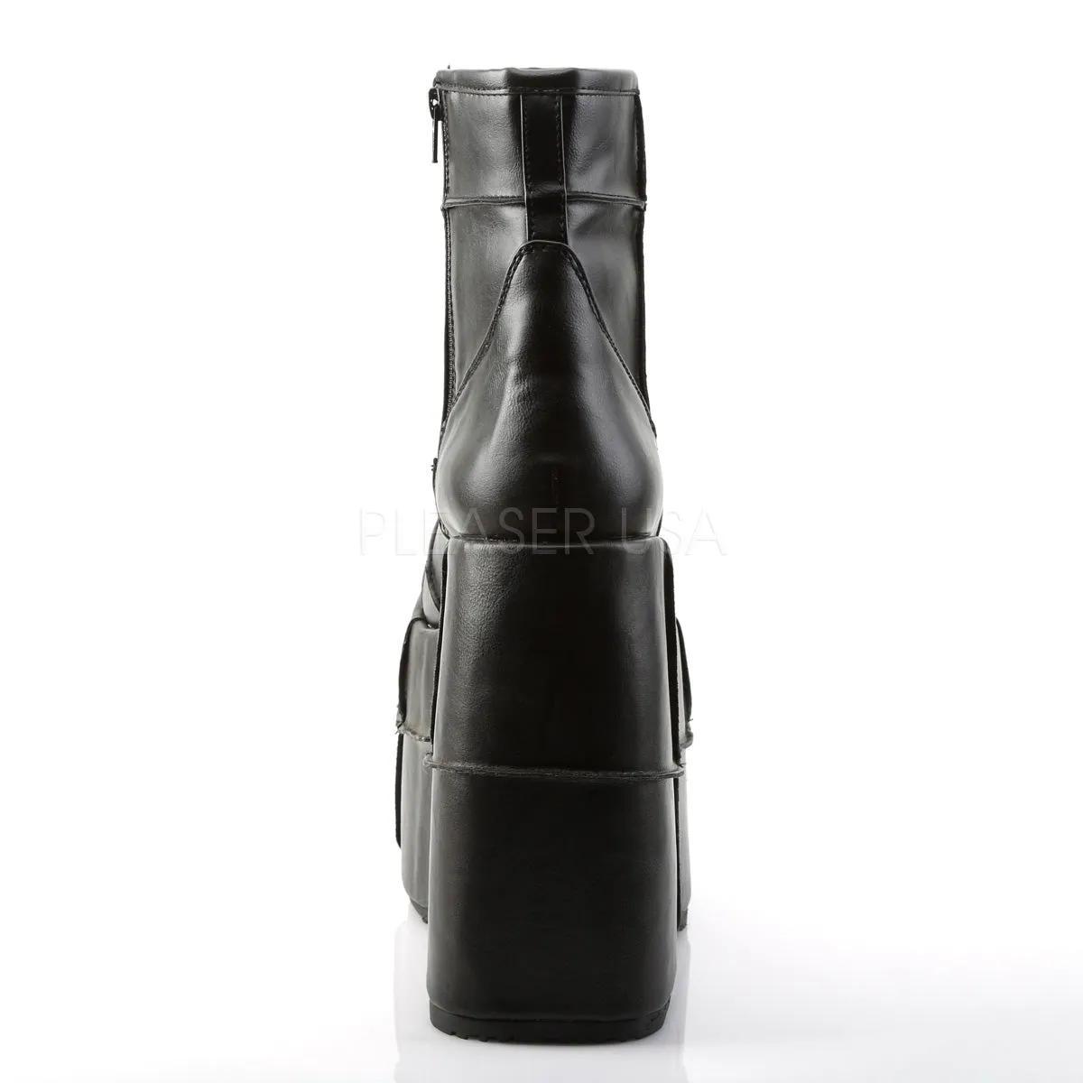 STACK-201  Black Vegan Leather