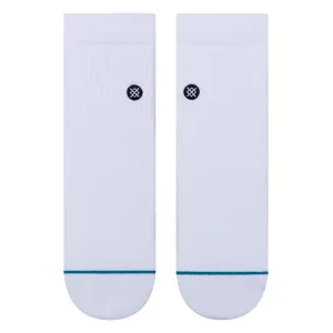 Stance Icon Quarter Socks - White