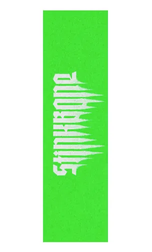 StinkBone Logo Griptape White Letters 33" Long X 9" Wide