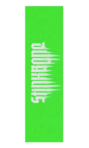 StinkBone Logo Griptape White Letters 33" Long X 9" Wide