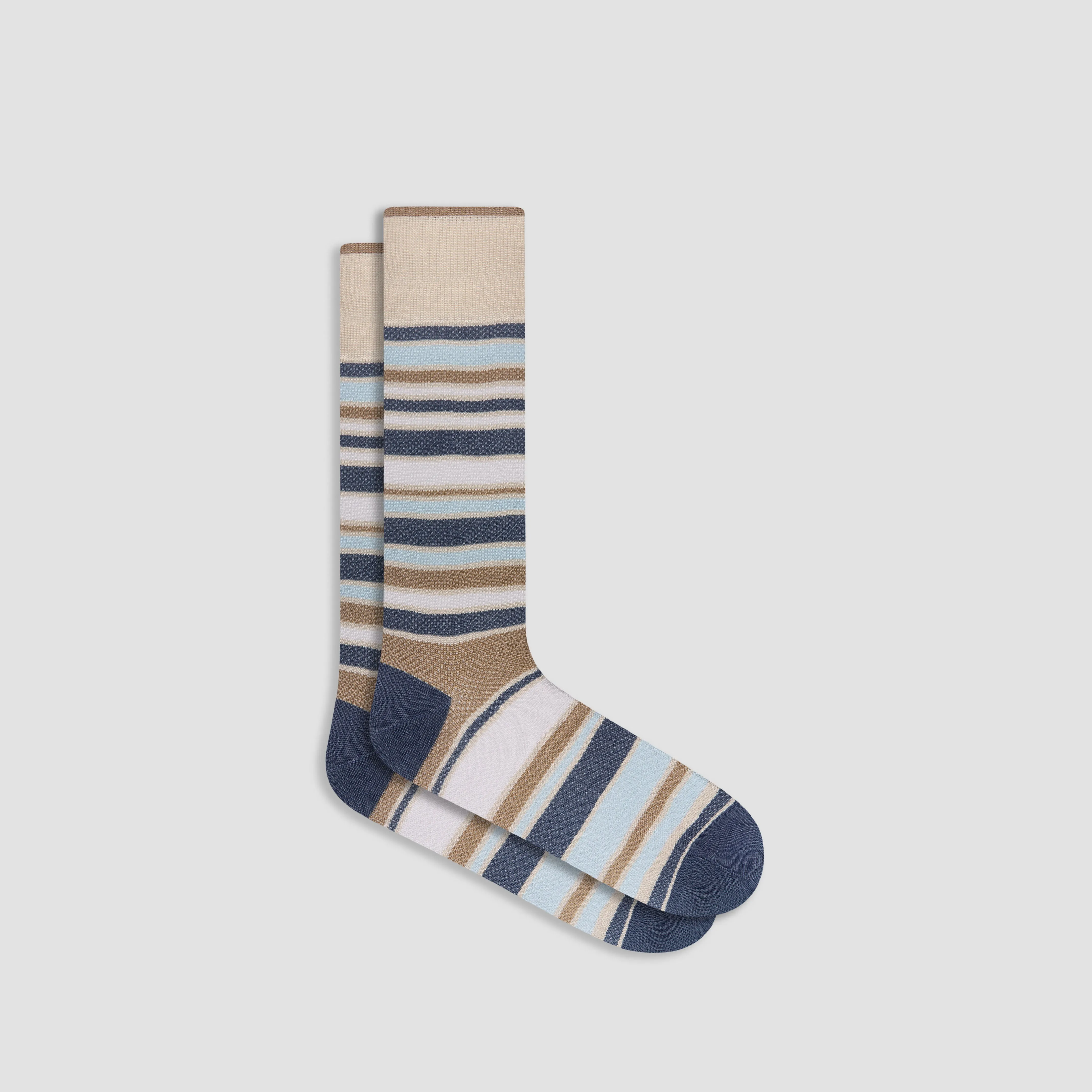 Striped Mid-Calf Socks