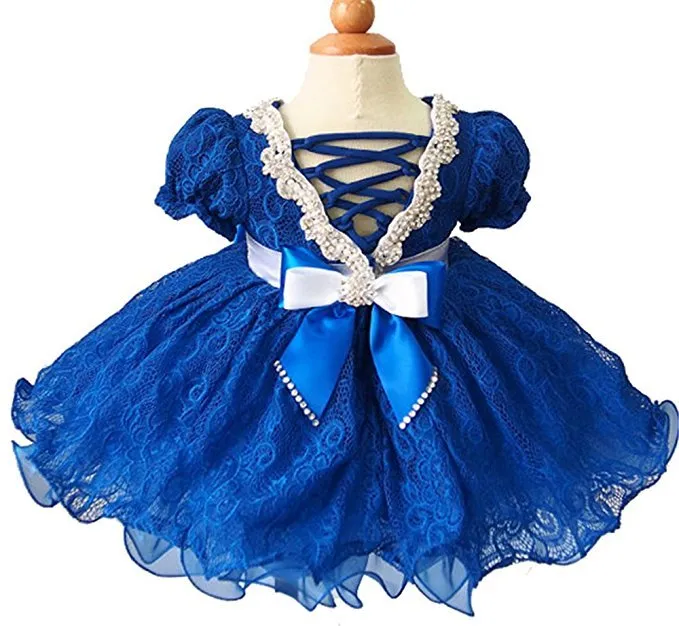 Stunning Lace Little Miss/kids Baby Doll Pageant Dress for Party,Birthday