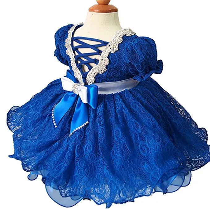 Stunning Lace Little Miss/kids Baby Doll Pageant Dress for Party,Birthday