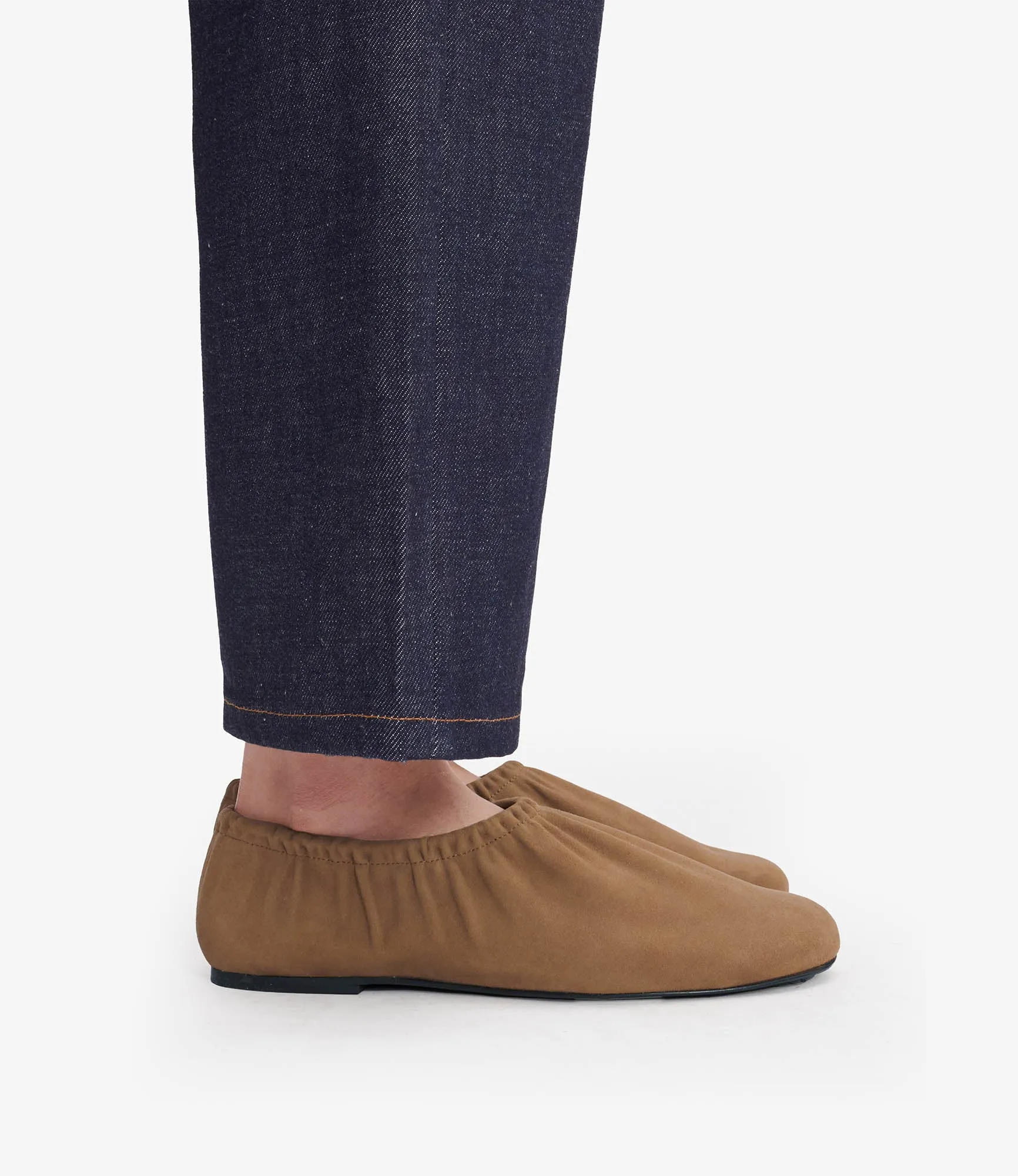 Swan slip-ons