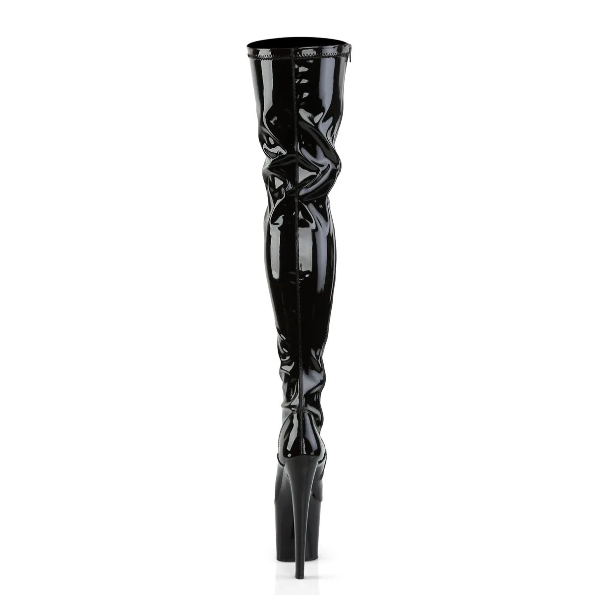 TABOO-3000  Black Stretch Patent/Black