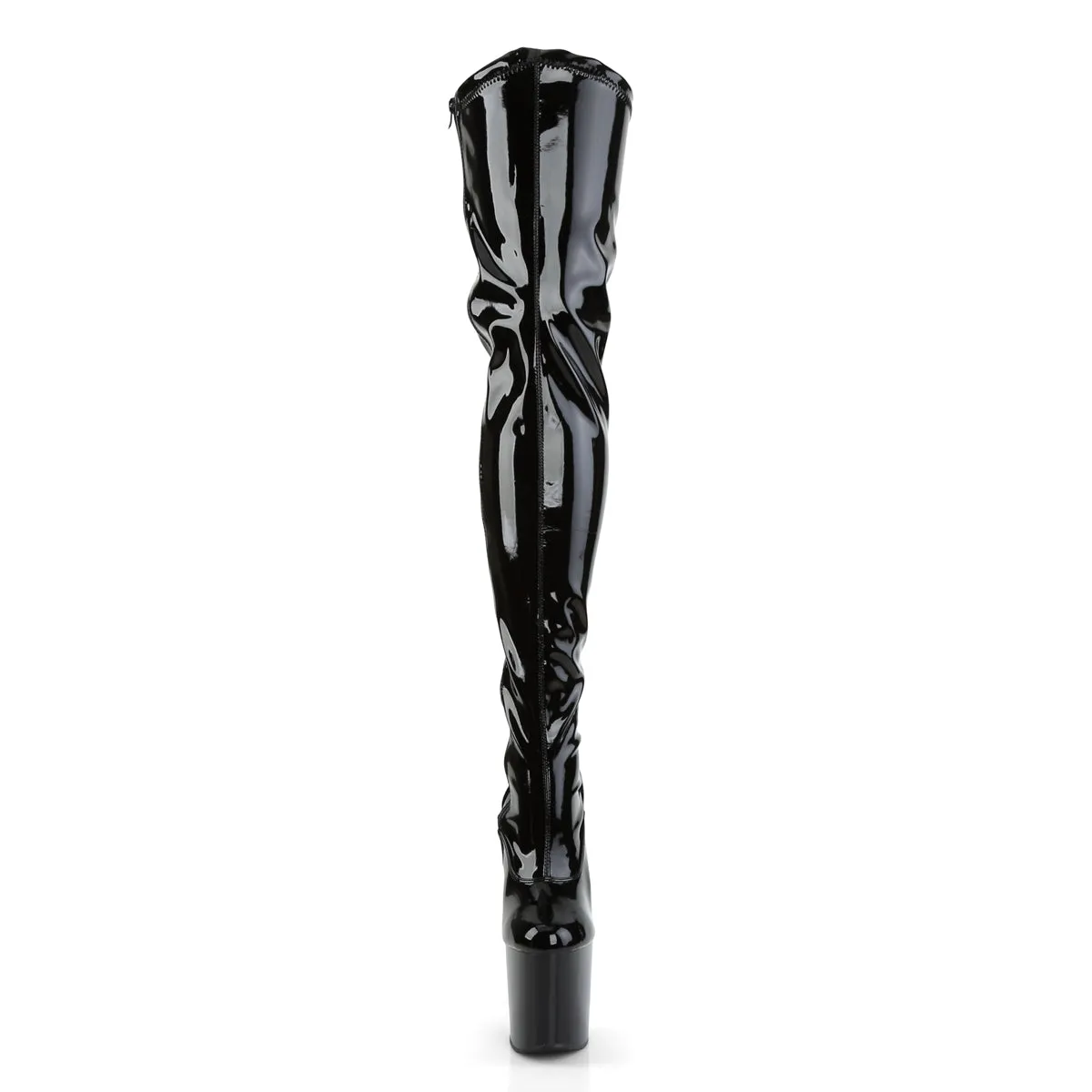 TABOO-3000  Black Stretch Patent/Black