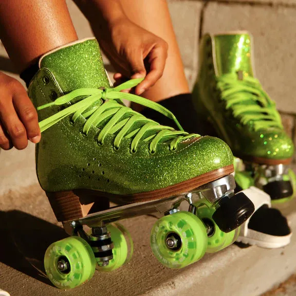 The Basics of Happy - Green Glitter -
