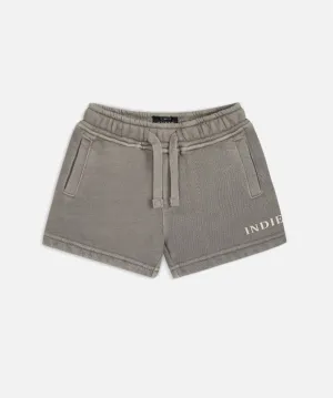 The Oversize Trackie Short - Putty 23