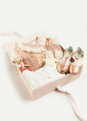 The Sophie Floral Gift Set in Peach