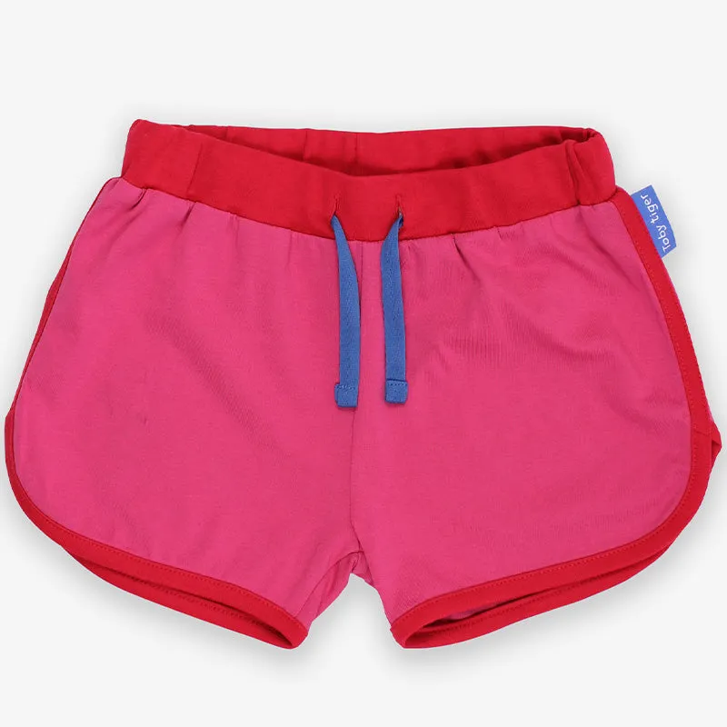 Toby Tiger Pink Running Shorts