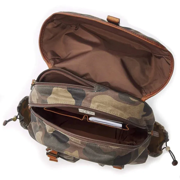 TOM BECKBE CANVAS DAYPACK - CLASSIC CAMO