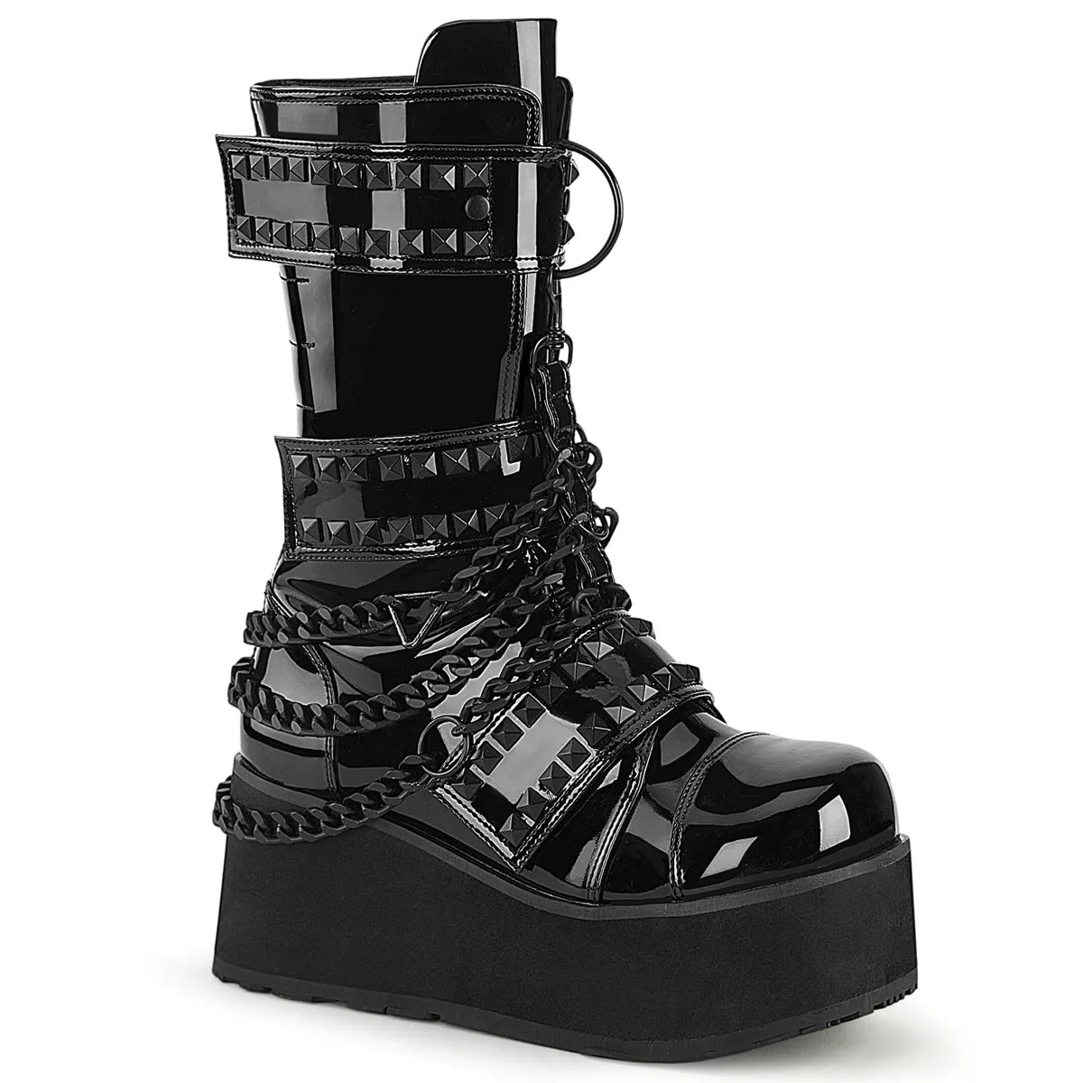 TRASHVILLE-138  Black Patent