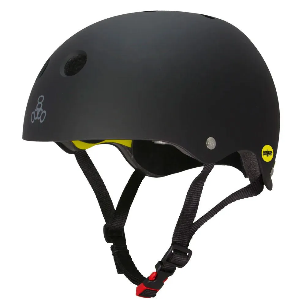 Triple Eight Dual Certified MIPS - Rubb Black