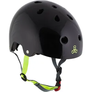 Triple Eight Dual Certified MiPS Skaterhjelm - Black Zest
