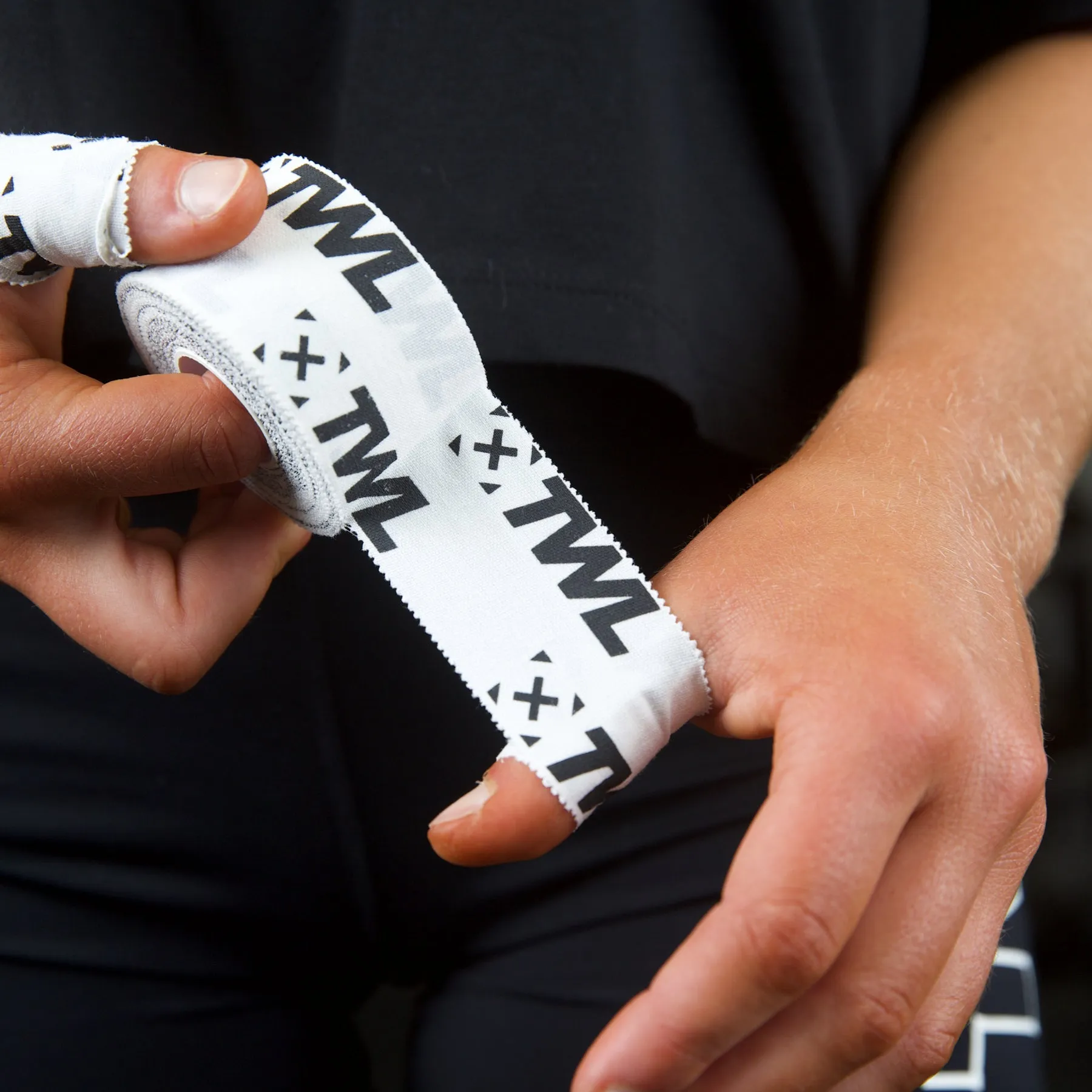 TWL - Lamb Finger/Bar Tape - Extra Sticky - White/Black