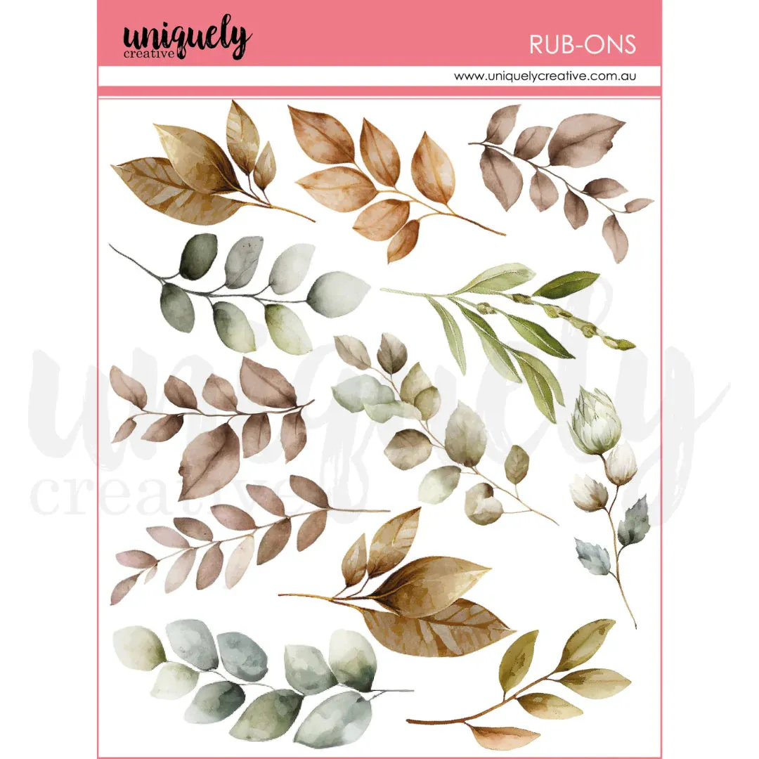 Uniquely Creative - Willow & Grace Rub-Ons
