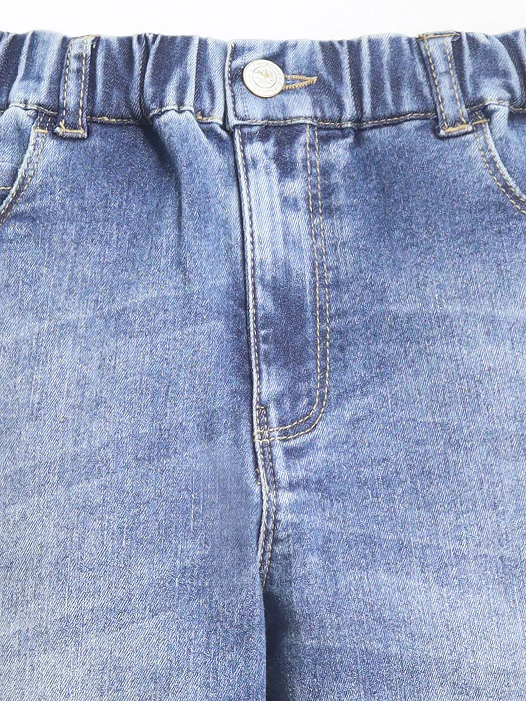 Unisex Kids Blue Balloon Jeans for Ultimate Comfort and Style