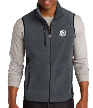 USCCA Men's Port Authority® R-Tek® Pro Fleece Full-Zip Vest