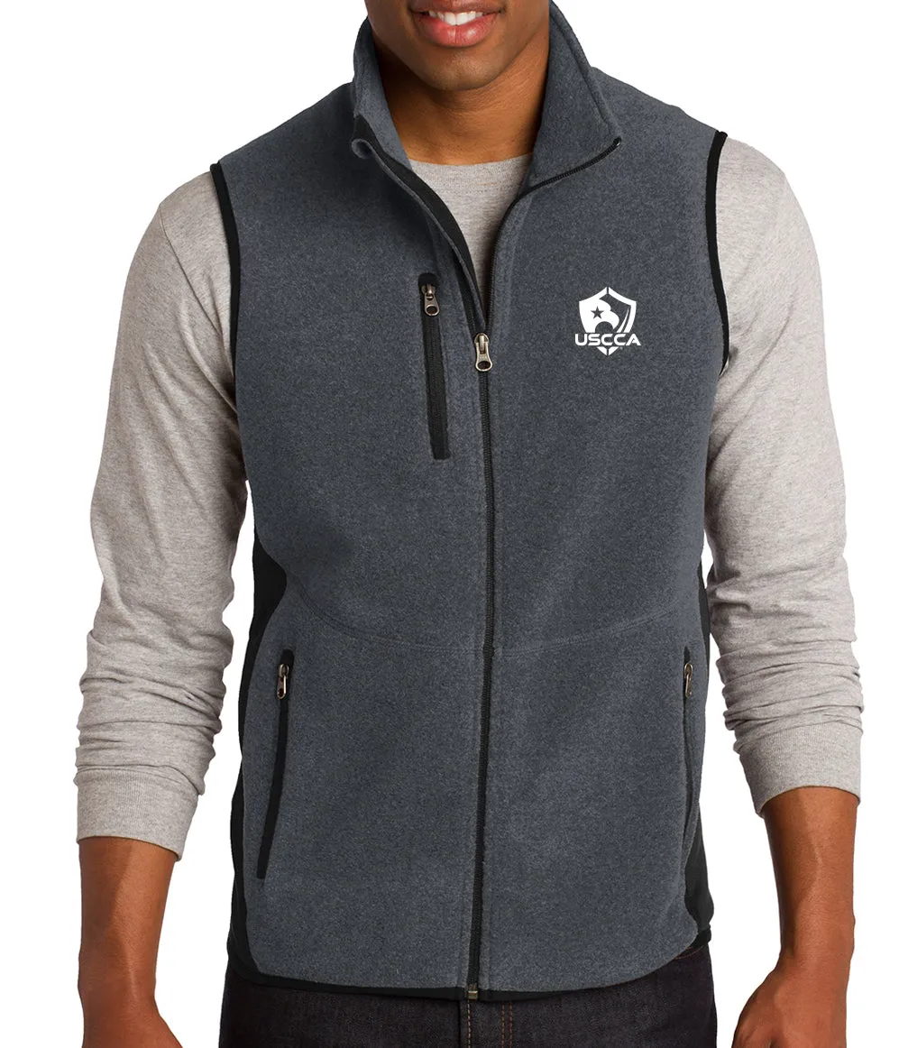 USCCA Men's Port Authority® R-Tek® Pro Fleece Full-Zip Vest