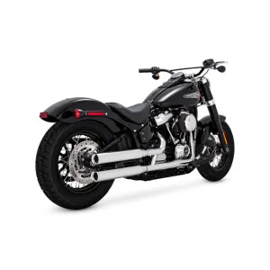 VANCE & HINES, ELIMINATOR 300 SLIP-ON PCX MUFFLERS.  HD softail 18-20.