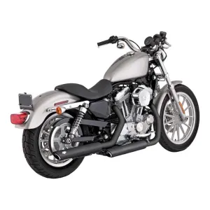 VANCE & HINES, TWIN SLASH 3" SLIP-ONS. HD XL 04-13.