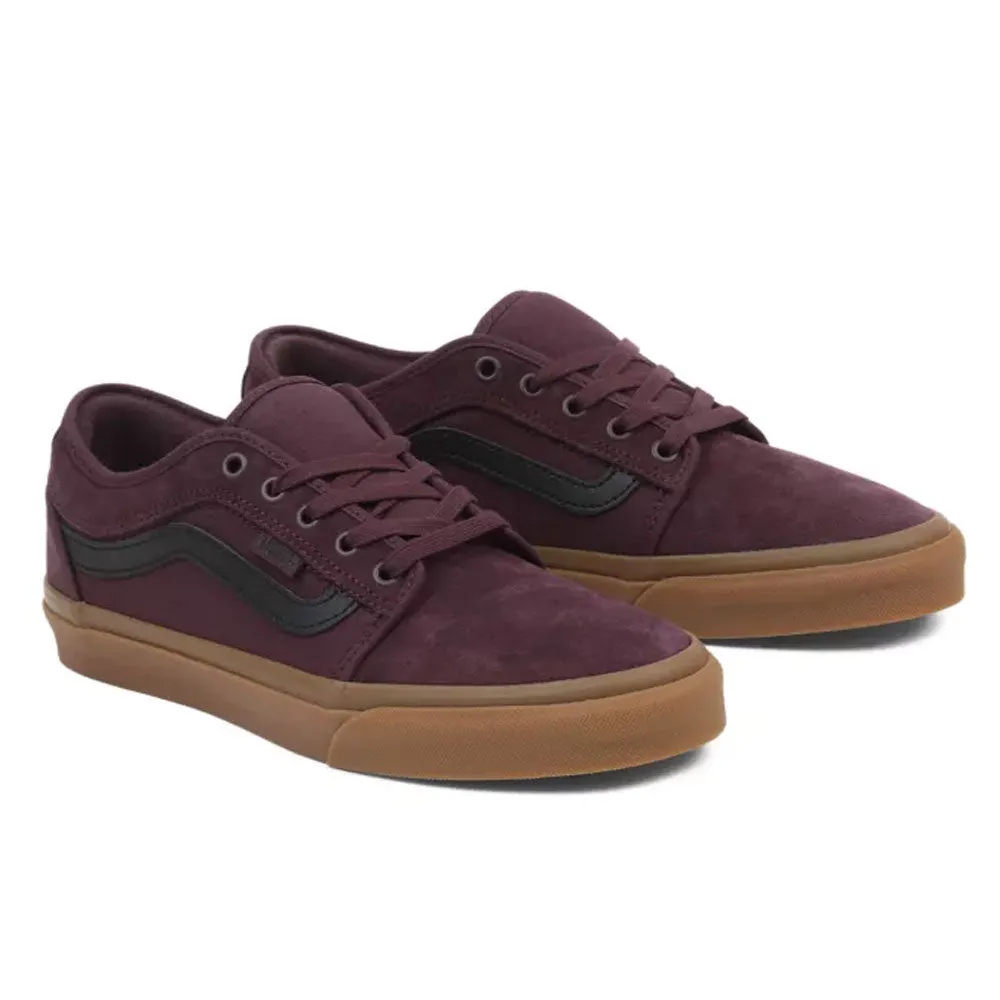 Vans Chukka Low Sidestripe Trainers  - Port/Gum