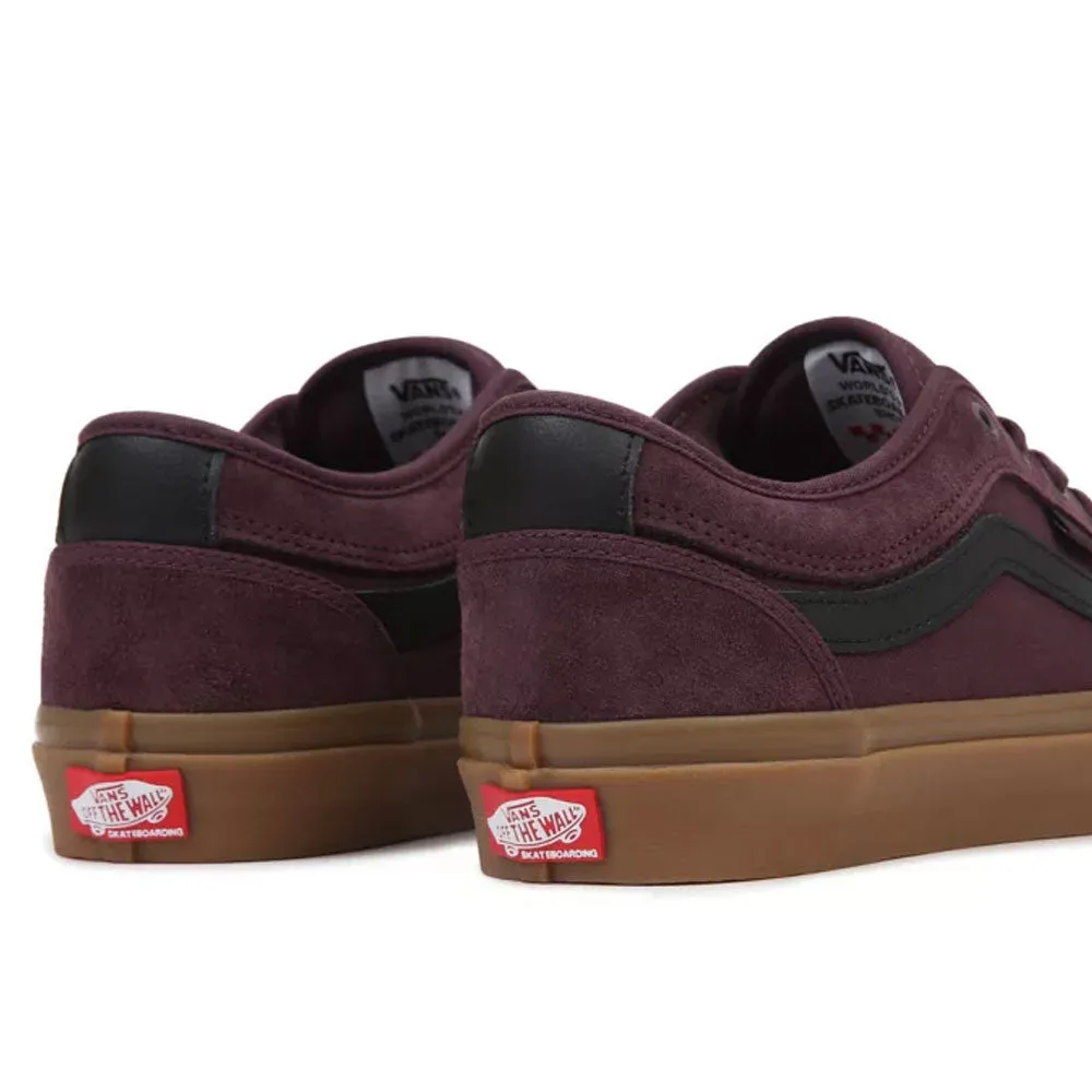 Vans Chukka Low Sidestripe Trainers  - Port/Gum