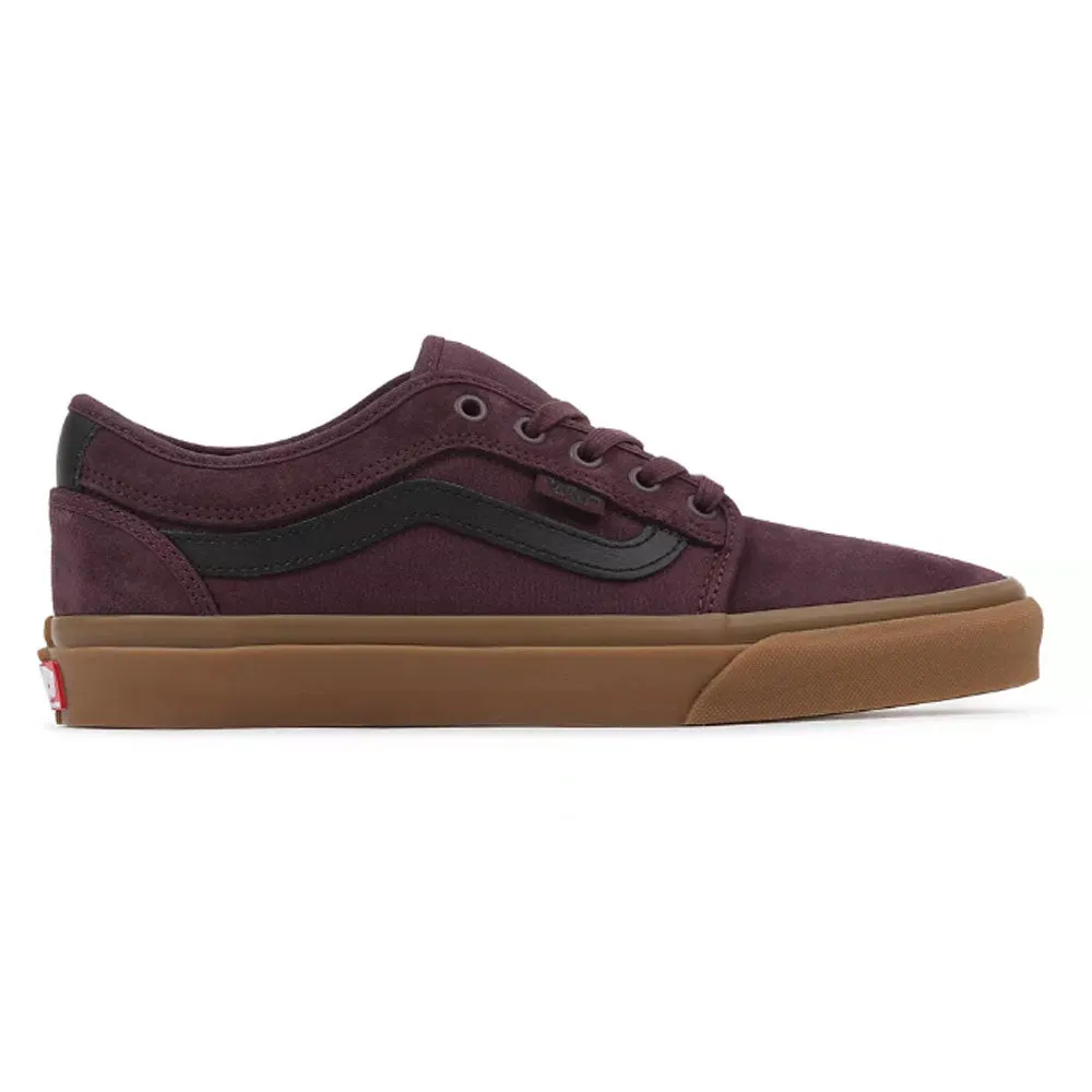 Vans Chukka Low Sidestripe Trainers  - Port/Gum